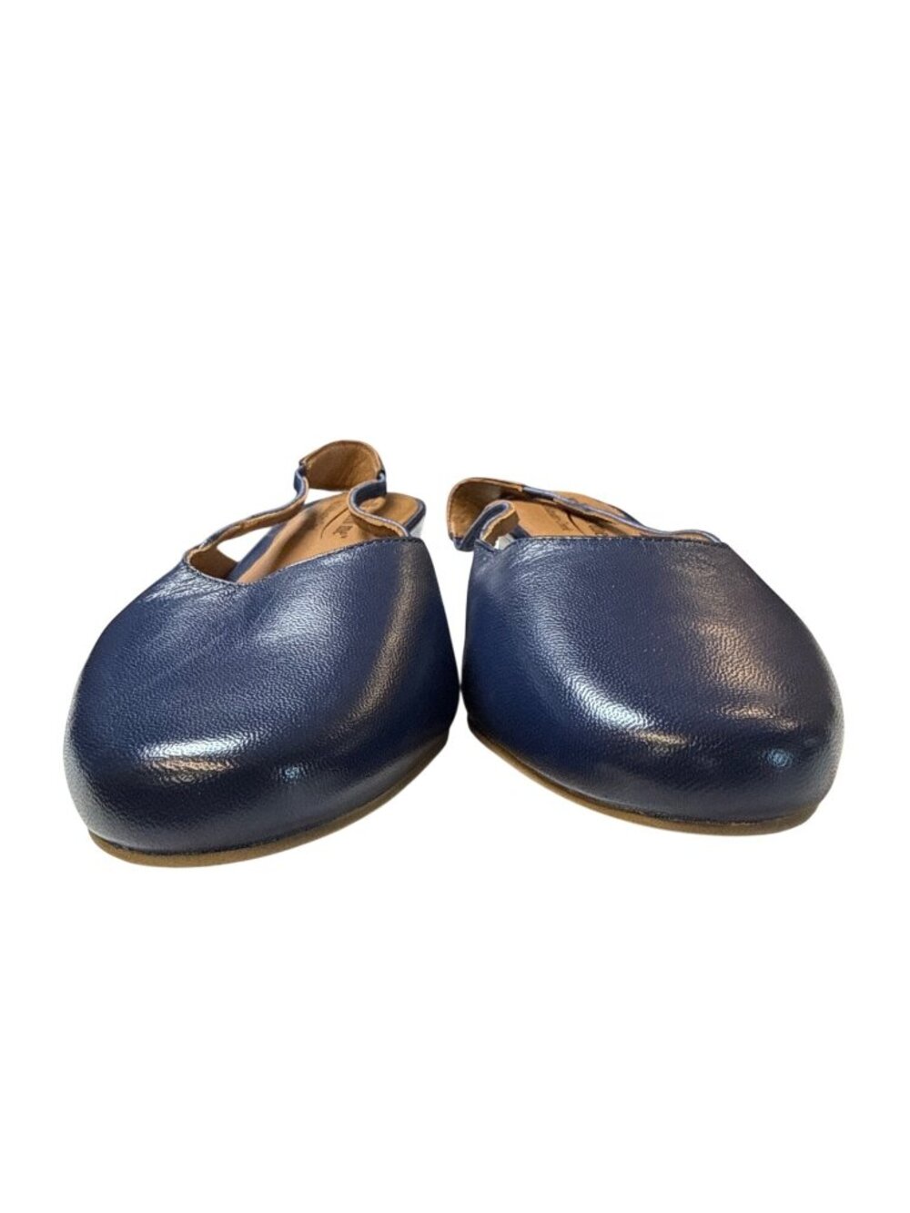 Walk with Me by Coldwater Creek Josie Slingback Shoes~Size 8.5M~Navy Blue L19 10 - Picture 3 of 9